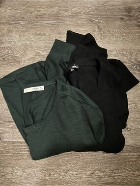 Wilfred Bundle- Dark Green & Black